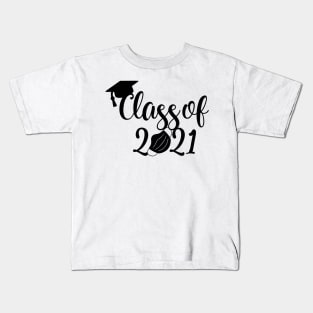 class of 2021 black Kids T-Shirt